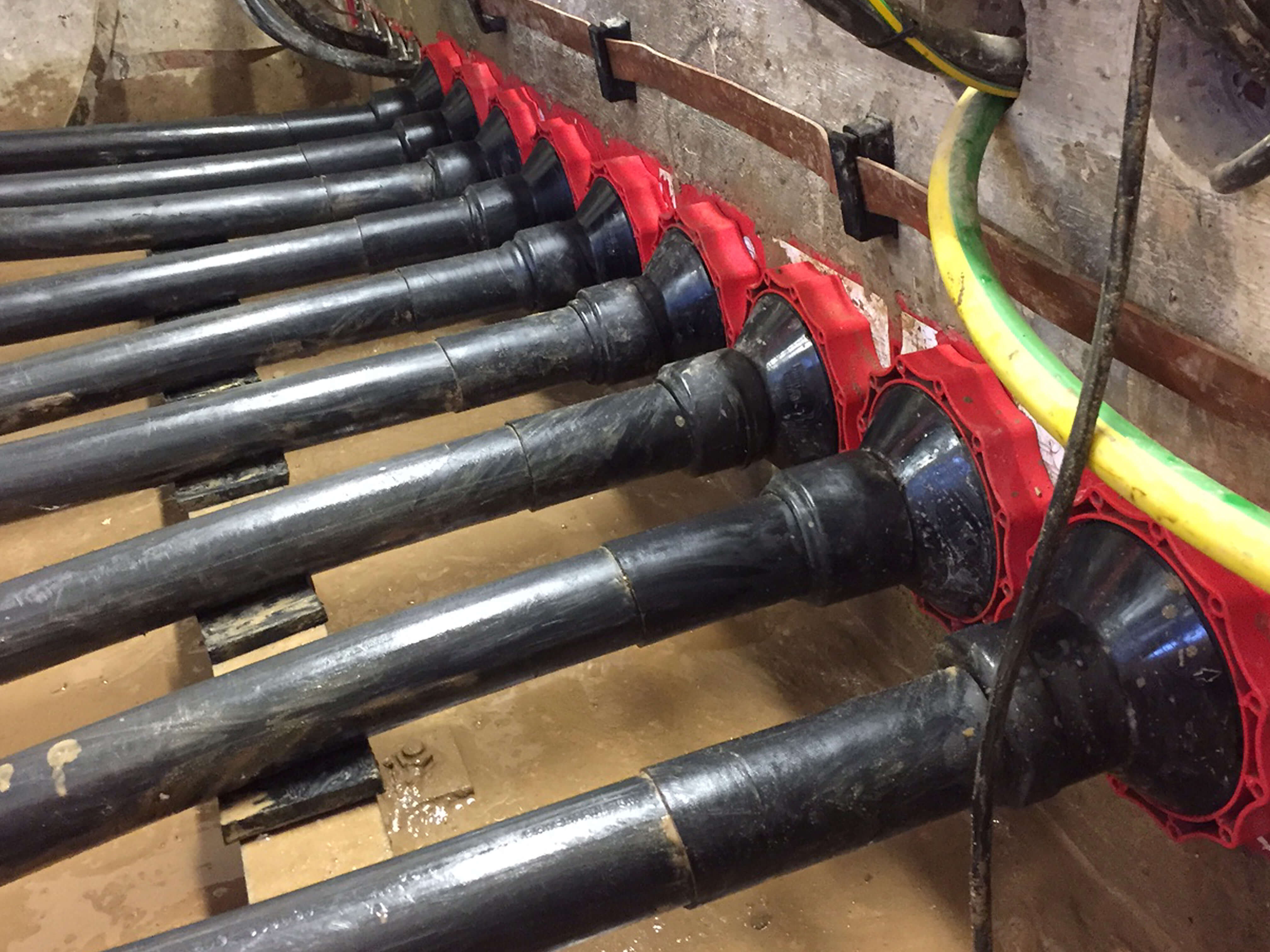 33kV cable installation completed.